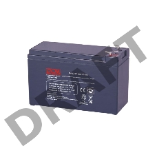 Батарея Powercom PM-12-9.0 (12V 9Ah) клемма T2(250)/T1(187)