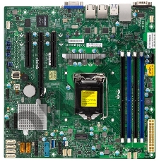 Материнская Плата SuperMicro MBD-X11SSL-F-B Soc-1151 iC232 mATX 4xDDR4 6xSATA3 SATA RAID i210AT 2хGgbEth bulk
