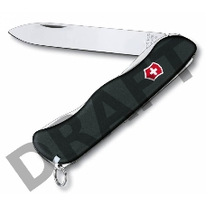 Нож перочинный Victorinox Sentinel (0.8413.3) 111мм 4функций черный карт.коробка