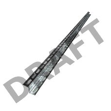 Профиль монтаж. К241 зетовый L2000 сталь 2.0мм цУТ1.5 гор. оцинк. СОЭМИ 111542531