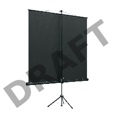 Экран на треноге Lumien 160x160см Eco View LEV-100105 1:1 напольный рулонный