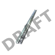 Профиль монтаж. К225 швеллер L2000 сталь 2.5мм цУТ1.5 гор. оцинк. СОЭМИ 111527651