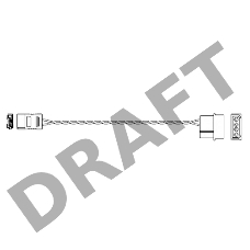 Кабель ADVANTECH 1700011772   A cable SATA 6P/B4P-5.08 C=B R 10cm Advantech