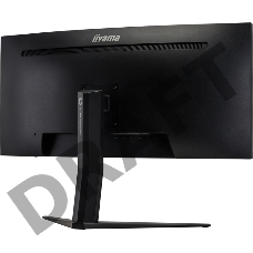 Монитор жидкокристаллический Iiyama Монитор LCD 34'' [21:9] 3440x1440(UWQHD) VA, Curved, nonGLARE, 400cd/m2, H178°/V178°, 3000:1, 80M:1, 16.7M, 1ms, VGA, 2xHDMI, 2xDP, USB-Hub, Height adj, Pivot, Tilt, Swivel, Speakers, 3Y, Black