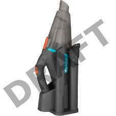 Воздуходувка-пылесос Gardena EasyClean Li пит.:от аккум. черный/оранжевый