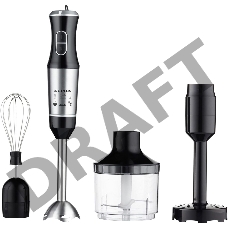 Блендер погружной Supra HBS-799 черный/серебристый