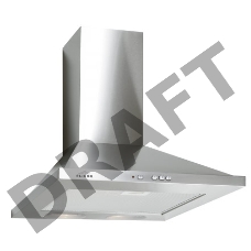 Вытяжка каминная Elikor Оптима 50Н-400-К3Л нержавеющая сталь управление: кнопочное (1 мотор)