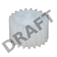 Шестерня 21T привода печки HP LJ 2410/2420/2430 (RU5-0377)