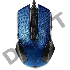 Мышь Qumo Office M14 Blue, проводная, оптическая   