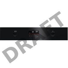 Встраиваемый духовой шкаф AEG BCE556360B С паром, 60 см, 71 л, черный, термозонд,каталитическая очистка