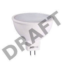 Лампа светодиодная PLED-ECO-JCDR 5Вт 4000К белый GU5.3 400лм 220-240В JazzWay 1037107A