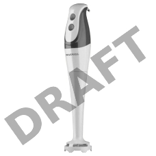 Блендер погружной Maxwell MW-1151-01 белый 250W