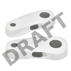 Внешний замок блокиратор для створок шкафов 2 шт. 