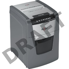 Шредер Rexel Optimum AutoFeed 100X черный с автоподачей (секр.P-4)/фрагменты/100лист./34лтр./скрепки/скобы/пл.карты
