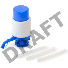 Помпа для 19л бутыли AEL AEL-080 механический белый/синий