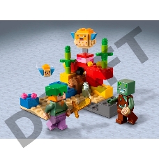 Конструктор Lego Minecraft Коралловый риф (21164)