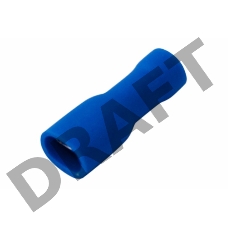 Клемма плоская полностью изолированная гнездо 5 мм 1.5-2.5 мм² (РППи-м 2.5-(4.8)) REXANT