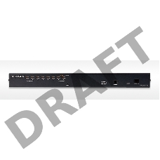 Переключатель электронный ATEN 1-Console 8-Port Cat 5 High Density KVM