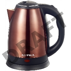 Чайник электрический Supra KES-1845S 1.8л. 1500Вт медный (корпус: нержавеющая сталь)