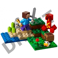 Конструктор Lego Minecraft Засада Крипера (21177)