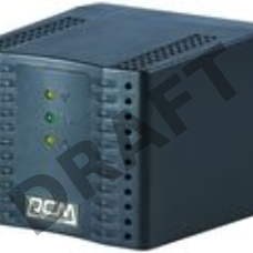 Стабилизатор напряжения Powercom TCA-1200 600Вт 1200ВА черный