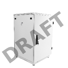 Шкаф телеком. напольный 27U (600x800) дверь металл (ШТК-М-27.6.8-3ААА) (2 коробки)