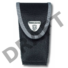 Чехол из нейлона Victorinox Belt Pouch (4.0543.3) черный с застежкой на липучке/отдел.для фонаря без упаковки