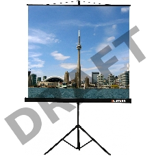 Экран на штативе Lumien Eco View 153x153см (раб.область 147х147 см) Matte White с возможностью настенного крепления 1:1