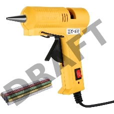 Клеевой пистолет Deko DKGG40 SET5 40Вт 5гр/мин стерж.:7мм