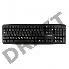 Клавиатура Гарнизон GK-100, USB, черный
