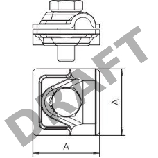 Соединитель для быстр. монтажа d8-10 Vario 249 8-10 ST OBO 5311500