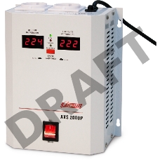 Стабилизатор напряжения Powerman AVS 2000P (2000ВА,15А,КПД 98%, циф. индикация вх./вых. напряж.)