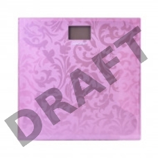 Весы напольные, MAGNIT RMX-6323,роз, LCD