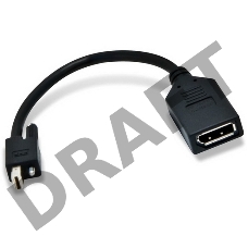 Переходник Sapphire Mini-DisplayPort to DisplayPort with Secure Lock X6 (w/o GB)