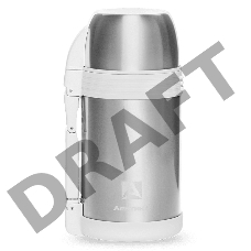 Арктика, 205-1200, Термос, универс 1,2л Универсальная пробка, 1,2л, с ручкой + чашка,  холод/тепло 24ч