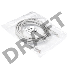 Патч-корд LSZH ExeGate EX290421RUS UTP-RJ45-RJ45-5e-7M-LSZH-GY, UTP, cat.5e, 7м, серый