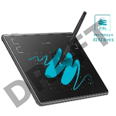 Планшет для рисования Huion H430P USB черный