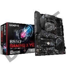 Материнская плата Gigabyte B550 GAMING X V2, Socket AM4, AMD B550, 4xDDR4-3200, DVI-D+HDMI, 2xPCI-Ex16, 3xPCI-Ex1, 4xSATA3(RAID 0/1/10), 2xM.2, 8 Ch Audio, 1xGLan, (2+4)xUSB2.0, (4+2)xUSB3.2, 1xPS/2, ATX, RTL {}