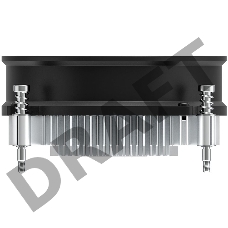 Кулер ID-COOLING DK-17 PWM LGA1700 низкопрофильный высота 42mm (60шт/кор, TDP 65W, PWM, FAN 92mm) BOX