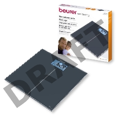 Весы напольные электронные Beurer GS280 BMI макс.180кг черный