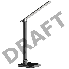 Светильник Ultraflash UF-716 C02 (13788) настольный на подставке черный 11Вт