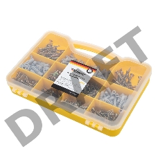 Набор саморезов и дюбелей 590 шт.