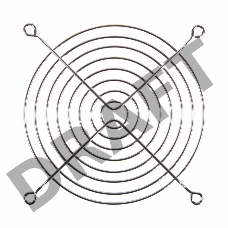 Решетка для вентилятора 120мм REXANT