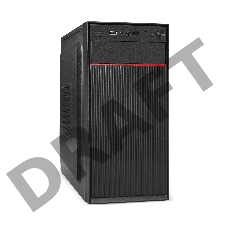 Корпус Minitower ExeGate BAA-113 (mATX, без БП, 2*USB, аудио, черный)