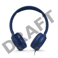 Наушники JBL накладныеT500, 32 Ом, синий