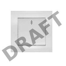 Выключатель проходной 1-кл. СП Бриллиант 10А IP20 бел. Universal 7947373