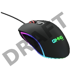 Мышь GMNG 730GM черный оптическая (12000dpi) USB для ноутбука (7but)