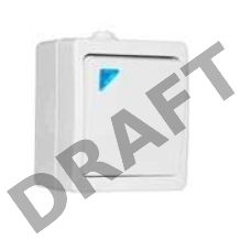 Выключатель 1-кл. ОП Аллегро с подствет. 10А IP54 бел. UNIVersal 5563477