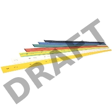 Трубка термоусадочная ТТУ 2/1 жел. 1м ИЭК UDRS-D2-1-K05