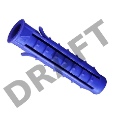 Дюбель распорный KRANZ 12х70, синий, пакет (50 шт./уп.)